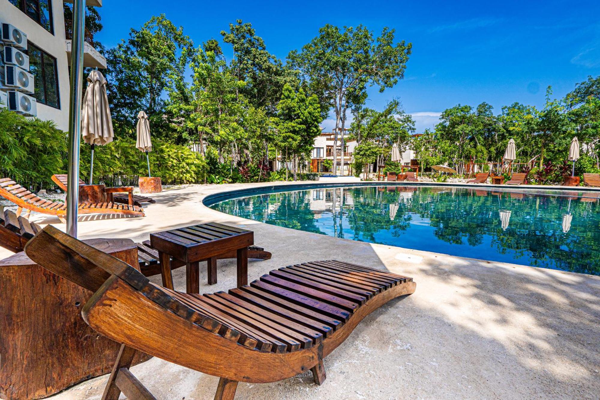 Tulum Jungle Villas - Chakra Artbat Exteriör bild